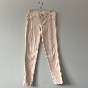 LOFT Women's Light Pink Skinny Pants